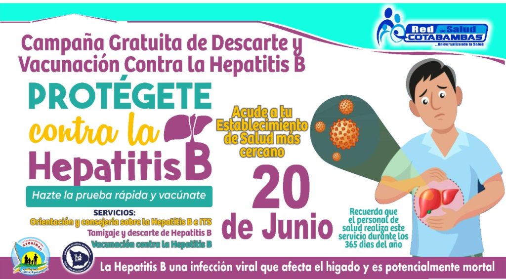 Campaña gratuita de descarte y vacunación contra la Hepatitis B - Red ...